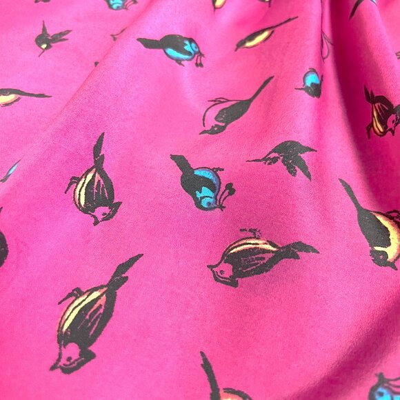 Accidentally in Love Magenta Bird Dress (small) - Picture 6 of 11